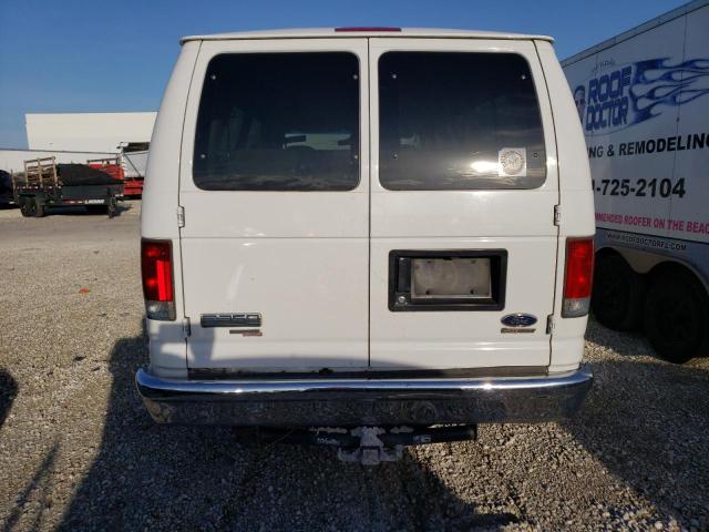 1FBSS31LX6DB00657 - 2006 FORD ECONOLINE E350 SUPER DUTY WAGON WHITE photo 6