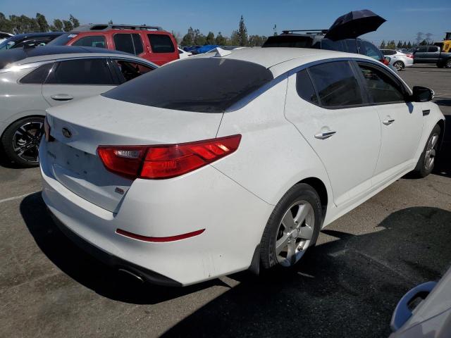 5XXGM4A79FG475918 - 2015 KIA OPTIMA LX WHITE photo 3