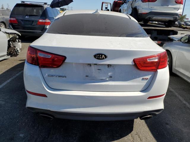 5XXGM4A79FG475918 - 2015 KIA OPTIMA LX WHITE photo 6