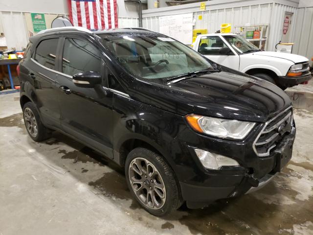 MAJ6P1WL0JC200878 - 2018 FORD ECOSPORT TITANIUM BLACK photo 1