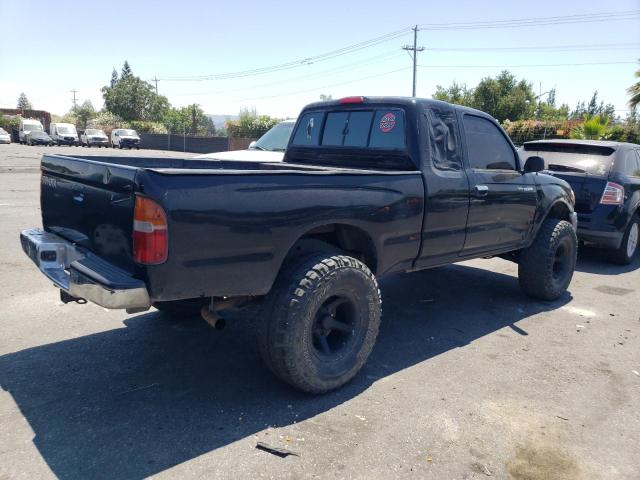 4TAWN72N4WZ172805 - 1998 TOYOTA TACOMA XTRACAB BLACK photo 3