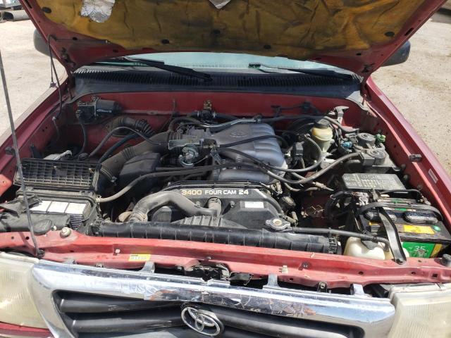 4TASN92N6XZ413713 - 1999 TOYOTA TACOMA XTRACAB PRERUNNER წითელი ფოტო 11