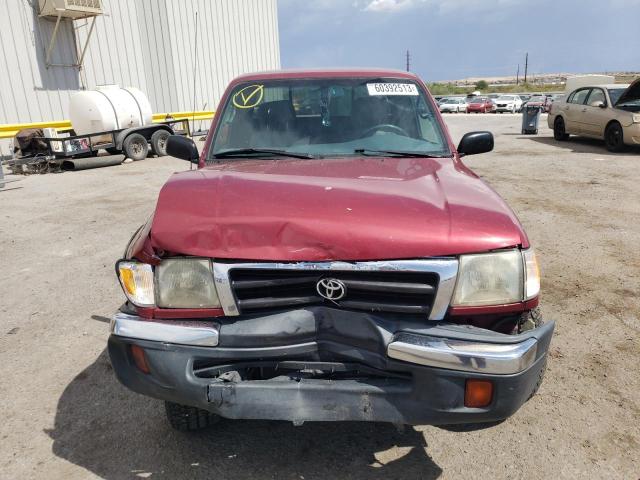 4TASN92N6XZ413713 - 1999 TOYOTA TACOMA XTRACAB PRERUNNER წითელი ფოტო 5