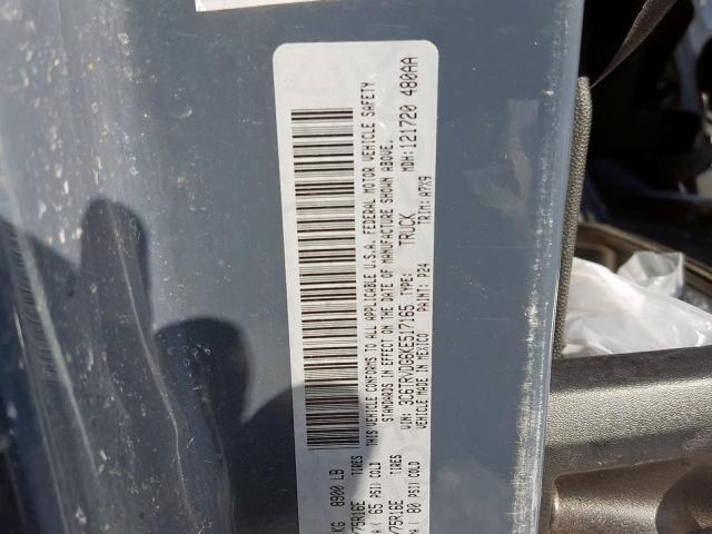 3C6TRVDG6KE517165 - 2019 RAM PROMASTER 2500 2500 HIGH  photo 10