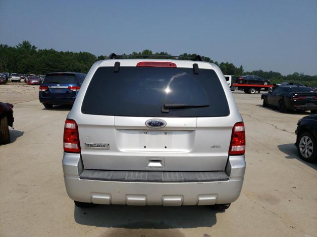 1FMCU9C75AKD34539 - 2010 FORD ESCAPE XLS SILVER photo 6