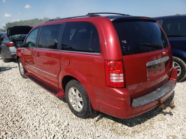 2A8HR54199R614095 - 2009 CHRYSLER TOWN & COU TOURING 红色 照片 2
