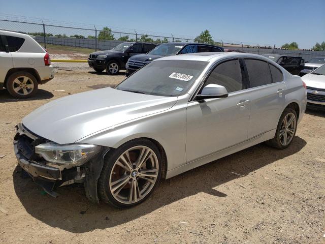 WBA8B3G57HNU35108 - 2017 BMW 340 I Srebrny zdjęcie 1
