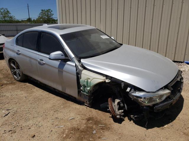 WBA8B3G57HNU35108 - 2017 BMW 340 I Srebrny zdjęcie 4