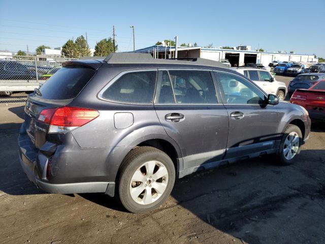 4S4BRCCC6C3252727 - 2012 SUBARU OUTBACK 2.5I PREMIUM GRAY photo 3