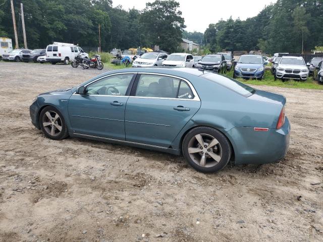 1G1ZF57579F113712 - 2009 CHEVROLET MALIBU HYBRID GREEN photo 2