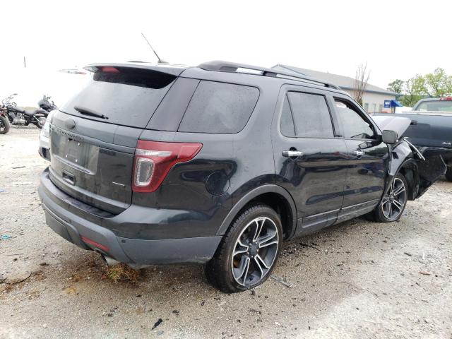 1FM5K8GT0EGC05195 - 2014 FORD EXPLORER SPORT BLACK photo 3