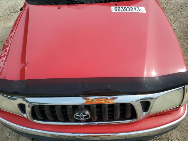 5TEGN92N73Z251096 - 2003 TOYOTA TACOMA DOUBLE CAB PRERUNNER RED photo 11
