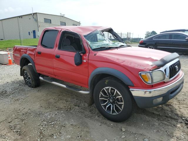5TEGN92N73Z251096 - 2003 TOYOTA TACOMA DOUBLE CAB PRERUNNER RED photo 4