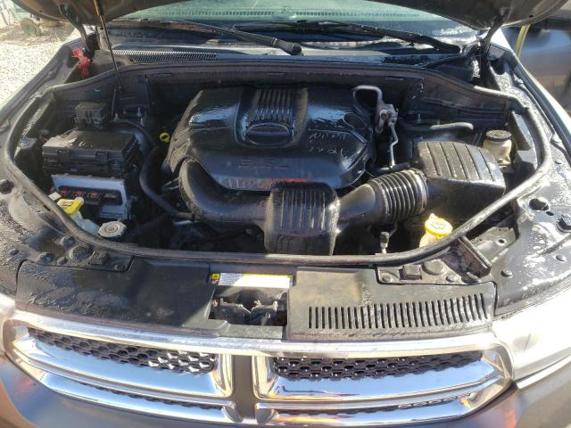 1D4RE4GG7BC733430 - 2011 DODGE DURANGO CREW GRAY photo 7