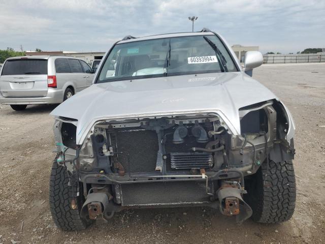 JTEBT17R660060458 - 2006 TOYOTA 4RUNNER LIMITED SILVER photo 5