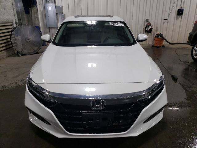 1HGCV1F42KA032347 - 2019 HONDA ACCORD EX WHITE photo 5