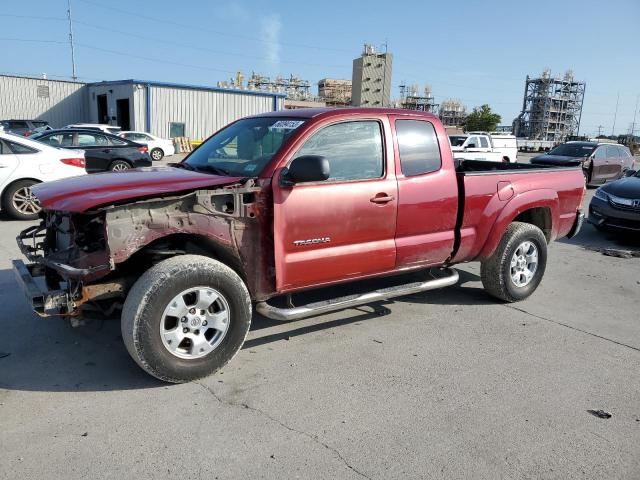 5TETU62N95Z079236 - 2005 TOYOTA TACOMA PRERUNNER ACCESS CAB BURGUNDY photo 1