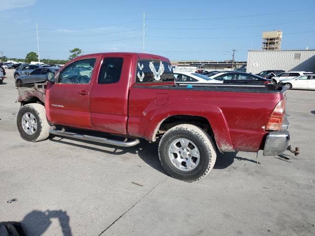 5TETU62N95Z079236 - 2005 TOYOTA TACOMA PRERUNNER ACCESS CAB BURGUNDY photo 2