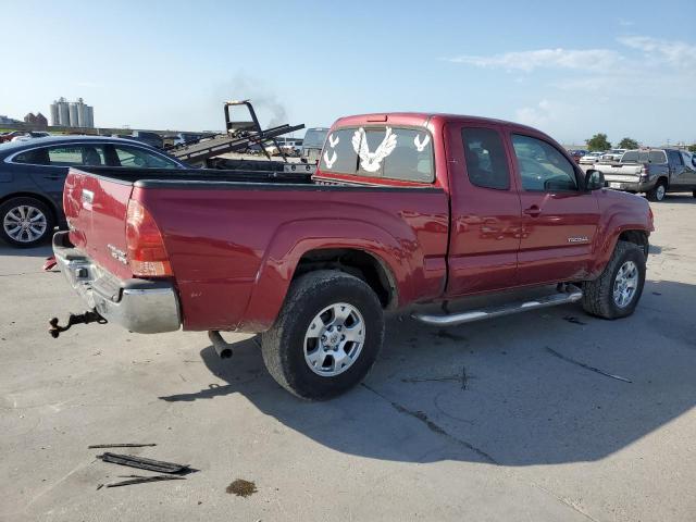 5TETU62N95Z079236 - 2005 TOYOTA TACOMA PRERUNNER ACCESS CAB BURGUNDY photo 3