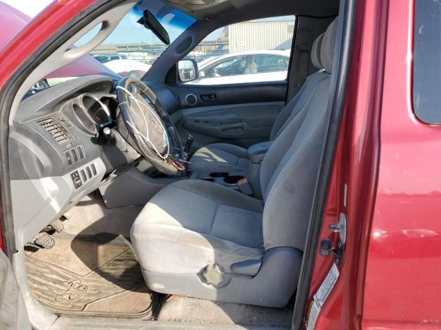 5TETU62N95Z079236 - 2005 TOYOTA TACOMA PRERUNNER ACCESS CAB BURGUNDY photo 7