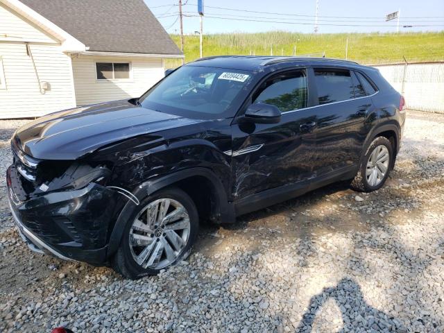 1V2HE2CA7NC215769 - 2022 VOLKSWAGEN ATLAS CROS SE Czarny zdjęcie 1