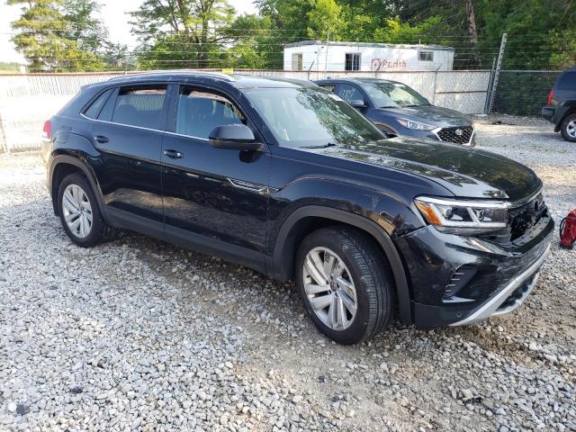 1V2HE2CA7NC215769 - 2022 VOLKSWAGEN ATLAS CROS SE Czarny zdjęcie 4