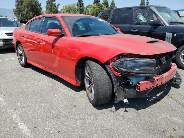 2C3CDXCT5MH593537 - 2021 DODGE CHARGER R/T RED photo 4