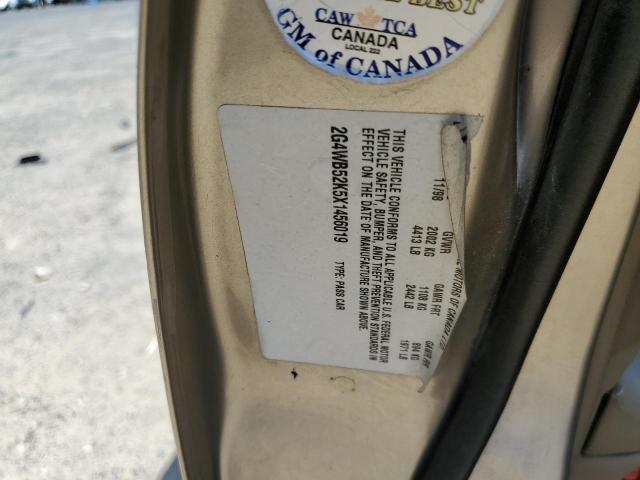 2G4WB52K5X1456019 - 1999 BUICK REGAL LS BEIGE photo 12