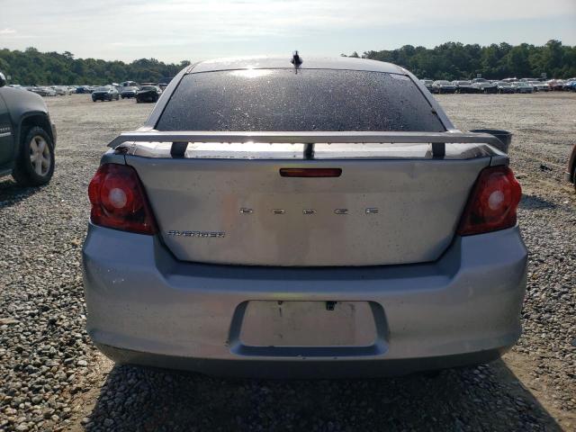 1C3CDZCB0DN664556 - 2013 DODGE AVENGER SXT SILVER photo 6