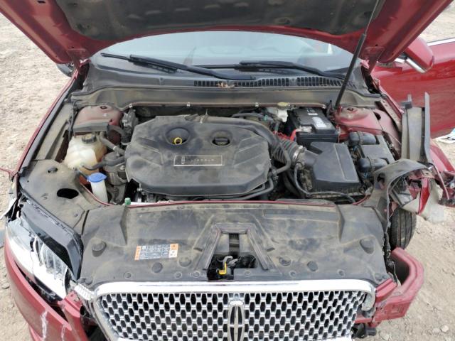 3LN6L5E95JR603870 - 2018 LINCOLN MKZ RESERVE წითელი ფოტო 11