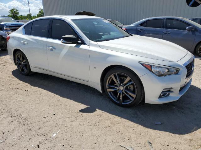 JN1BV7AR2FM414854 - 2015 INFINITI Q50 BASE WHITE photo 4