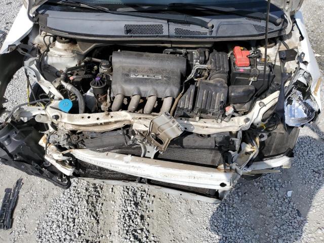 JHMGD38647S057358 - 2007 HONDA FIT S WHITE photo 11