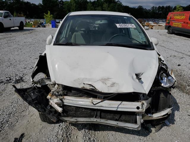 JHMGD38647S057358 - 2007 HONDA FIT S WHITE photo 5