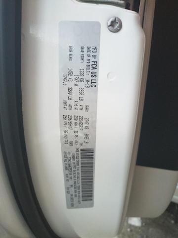 2C4RC1BG4KR560143 - 2019 CHRYSLER PACIFICA TOURING L Սպիտակ լուսանկար 10