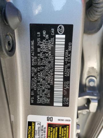 58AD21B15LU006921 - 2020 LEXUS ES 300H CHARCOAL photo 12