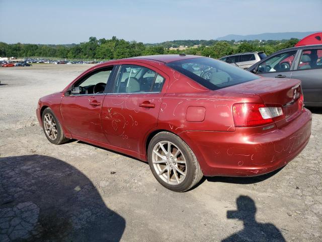 4A32B3FFXBE019223 - 2011 MITSUBISHI GALANT ES RED photo 2