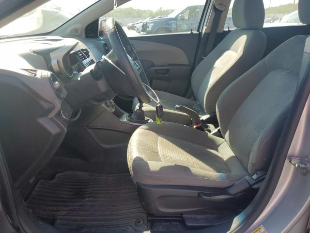 1G1JB6SHXD4121436 - 2013 CHEVROLET SONIC LS Gümüş foto 7