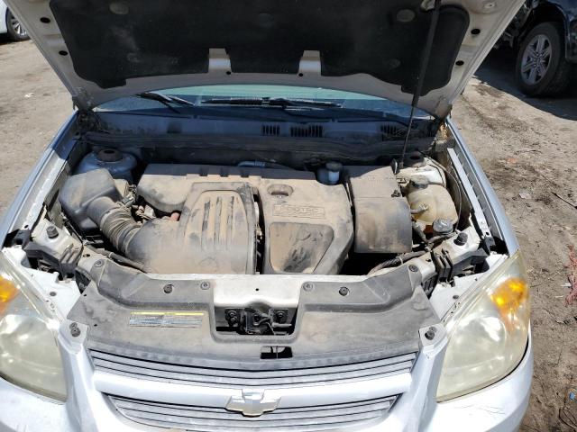 1G1AL55F977391570 - 2007 CHEVROLET COBALT LT SILVER photo 11