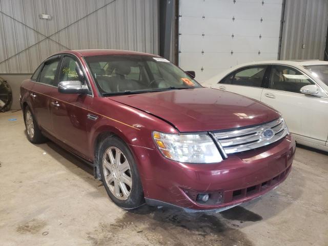 1FAHP25W08G103810 - 2008 FORD TAURUS LIMITED BURGUNDY photo 1