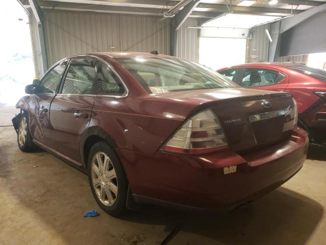 1FAHP25W08G103810 - 2008 FORD TAURUS LIMITED BURGUNDY photo 3