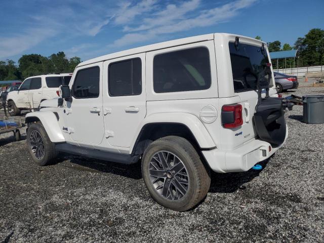 1C4JJXP60NW172103 - 2022 JEEP WRANGLER U SAHARA 4XE WHITE photo 2