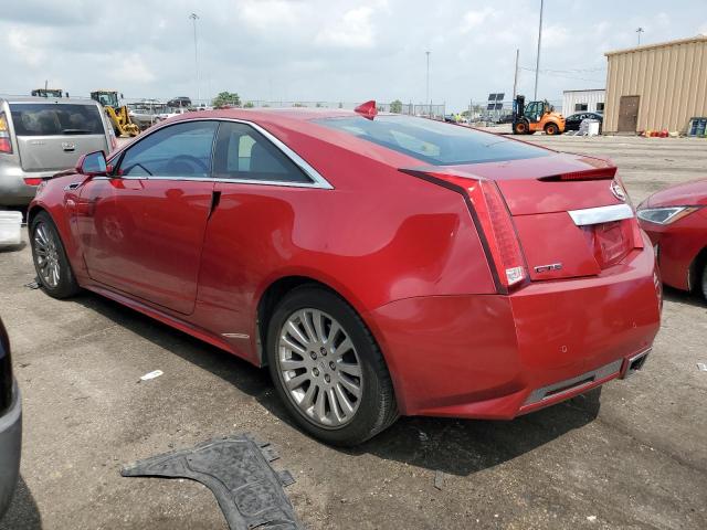 1G6DJ1E37C0117704 - 2012 CADILLAC CTS PERFORMANCE COLLECTION RED photo 2