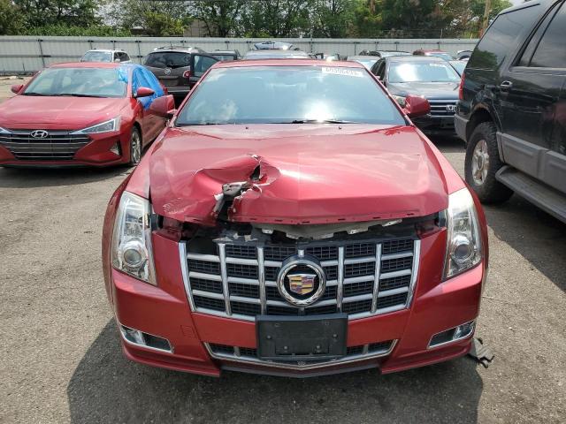 1G6DJ1E37C0117704 - 2012 CADILLAC CTS PERFORMANCE COLLECTION RED photo 5