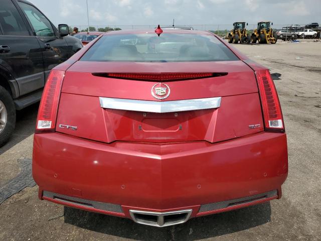 1G6DJ1E37C0117704 - 2012 CADILLAC CTS PERFORMANCE COLLECTION RED photo 6