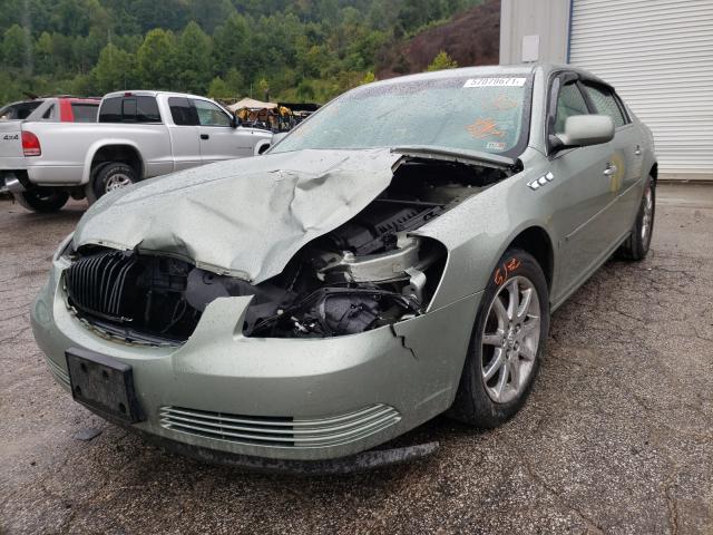 1V4HD57287U149637 - 2007 BUICK LUCERNE GREEN photo 2