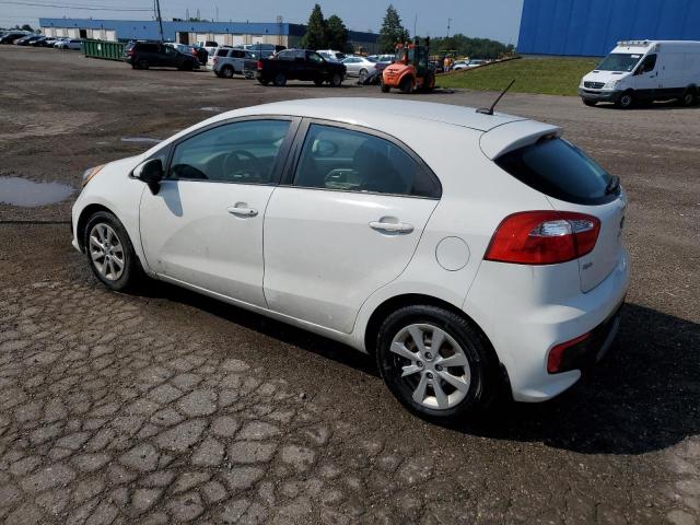 KNADM5A3XG6633430 - 2016 KIA RIO LX WHITE photo 2