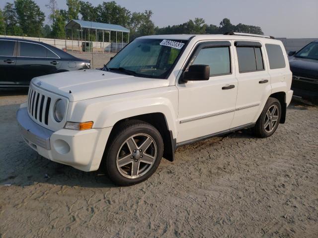 1J8FF48W78D783064 - 2008 JEEP PATRIOT LIMITED WHITE photo 1