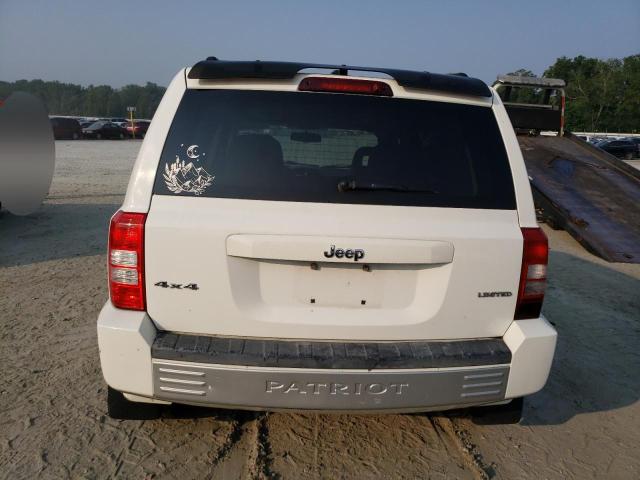 1J8FF48W78D783064 - 2008 JEEP PATRIOT LIMITED WHITE photo 6