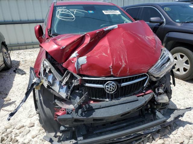 KL4CJGSB8HB065075 - 2017 BUICK ENCORE ESSENCE RED photo 5