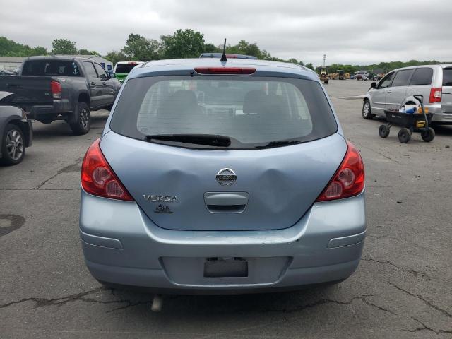 3N1BC1CP7CL361279 - 2012 NISSAN VERSA S BLUE photo 6